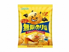 山芳製菓 ポテトチップス 無限のり塩 50g x12
