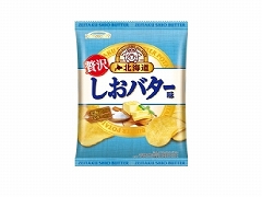 山芳製菓 ポテトチップス 北海道しおバター味 50g x12