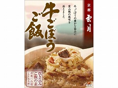 【予約商品】アーデン 京都雲月 牛ごぼうご飯 260g x20
