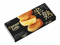 ロッテ 半熟カスタードケーキ 3個 x10