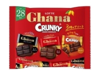 ロッテ ガーナ&クランキーシェアパック 105g x20