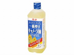 理研 一番搾りキャノーラ油 ペット 1Kg x12