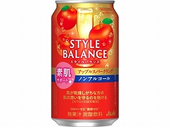 アサヒ スタイルバランス アップルスパークリング缶 350ml x24