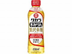 味醂 宝本みりん贅沢米麹国産米100%P 450ML x12
