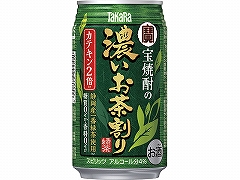★宝 焼酎の濃いお茶割りカテキン２倍缶 335ML x6