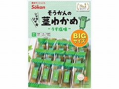 壮関 そうかんの茎わかめうす塩味BIGサイズ 217g x12