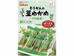 壮関 そうかんの茎わかめうす塩味ボーナスパック 105g x12
