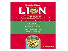 KEY ライオンコーヒー ヘーゼルナッツ DB 4P 32g x 36
