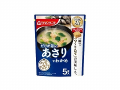 アマノフーズ うちのおみそ汁あさりとわかめ 31g x6