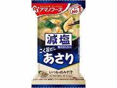 アマノフーズ 減塩いつものおみそ汁あさり 7.5g x10