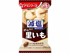 アマノフーズ 減塩いつものおみそ汁 里いも 9g x10
