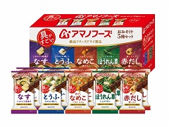 アマノフーズ おみそ汁 5種セット 10食 x12