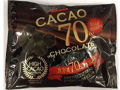 問屋 国分ネット卸】高岡食品 ひとくちカカオ70％チョコレート 140g 
