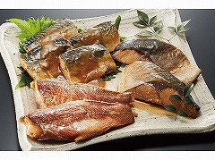 【冷凍】ミズノ　レンジで簡単煮魚詰合６切